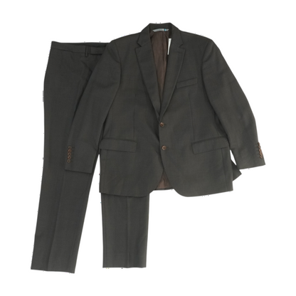 Charcoal Polka Dot Suit