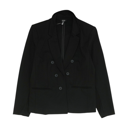 Black Solid Blazer