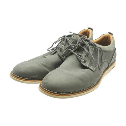 Gray Lace Up Casual Shoes