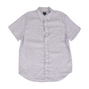 Purple Check Short Sleeve Button Down