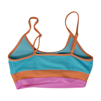 Multi Color Block Swim Top