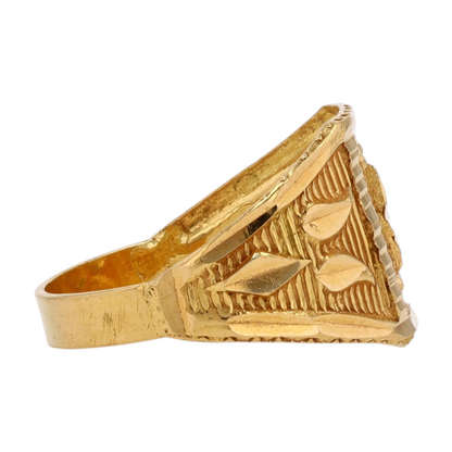 22K Yellow Gold Band Ring