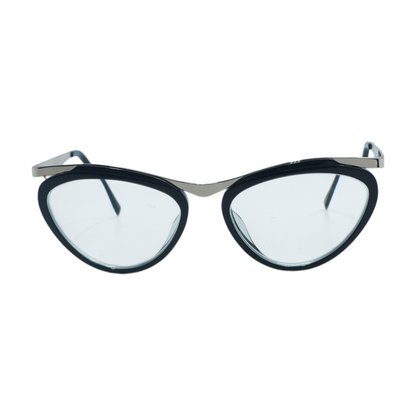 Black Geometric Prescription Eyewear