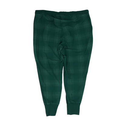 Green Plaid Pajama Bottom