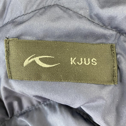 Navy Solid Puffer Jacket