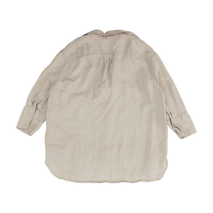 Beige Button Down