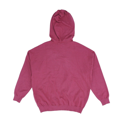 Red Solid Hoodie Pullover