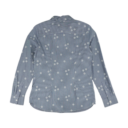 Blue Striped Button Down
