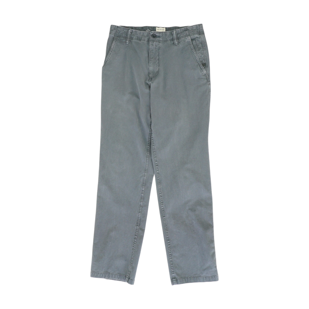 Gray Straight Pants