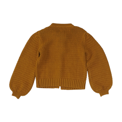 Mustard Cardigan Sweater