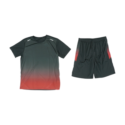 Black Color Block Active Set