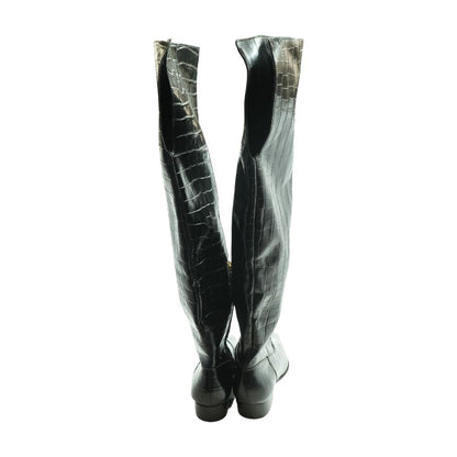 Black Knee High Boots