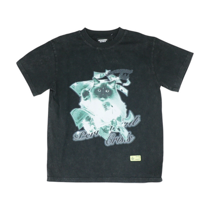 Black Solid T-Shirt