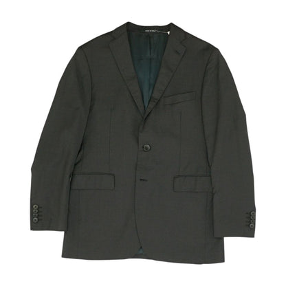 Black Solid Sport Coat