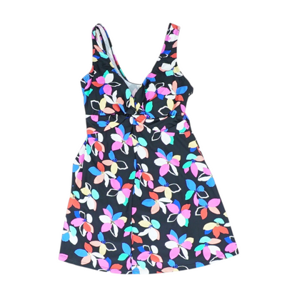 Black Floral One-Piece