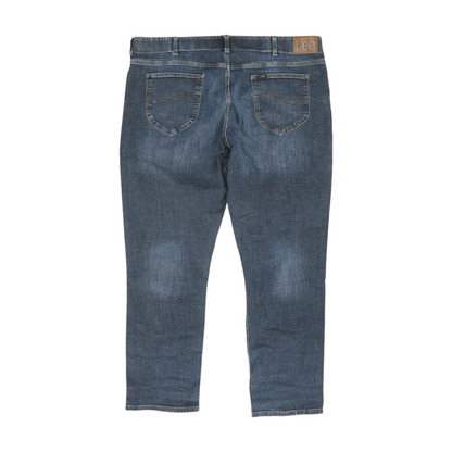Navy Straight Jeans