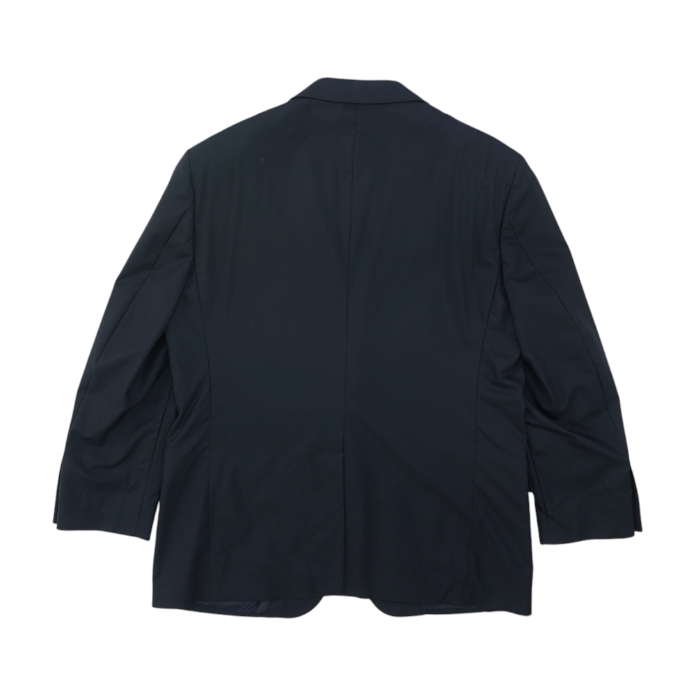 Navy Short Solid Blazer