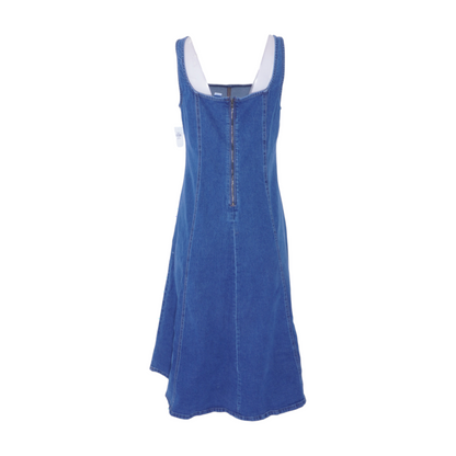Blue Petite Midi Dress