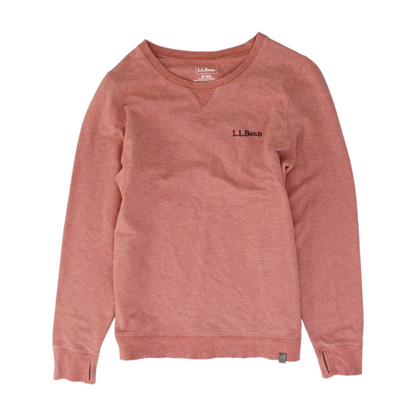 Pink Solid Sweatshirt Pullover