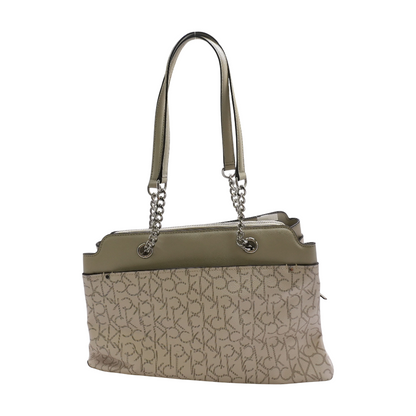 Beige Shoulder Bag