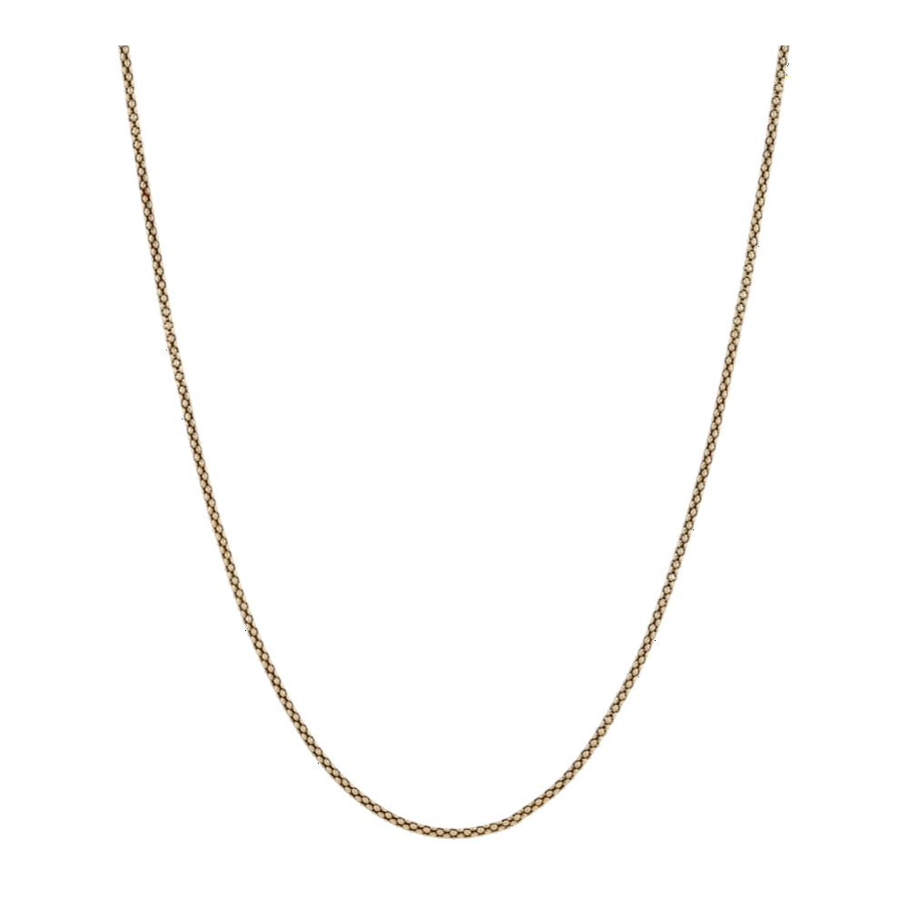 14K Yellow Gold Chain Necklace