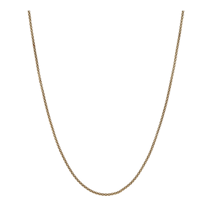 14K Yellow Gold Chain Necklace