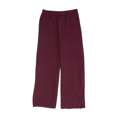 Maroon Active Pants