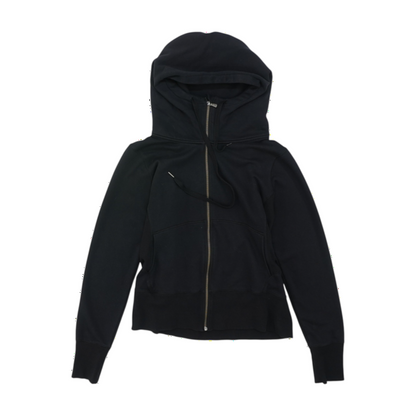 Black Solid Active Jacket