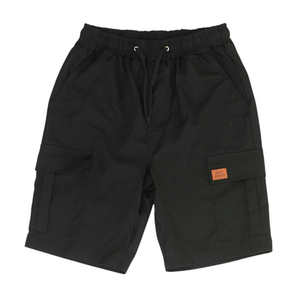 Black 5-Pocket Shorts
