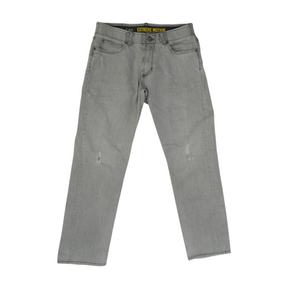 Gray Straight Jeans