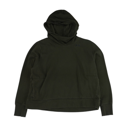 Green Plus Solid Hoodie Pullover