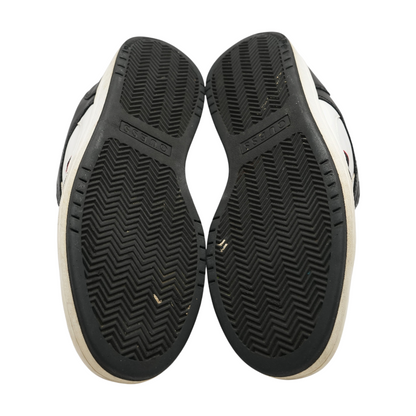 White Low-Top Athletic Shoes