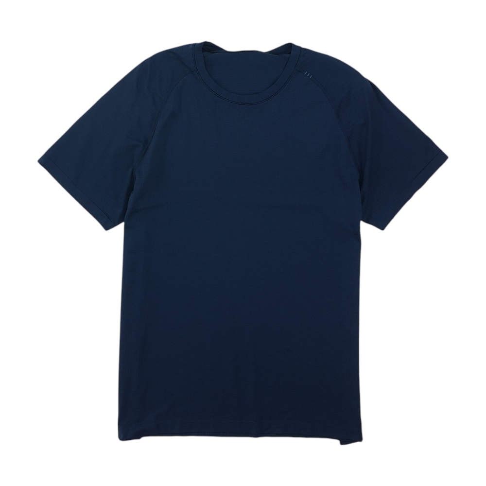 Navy Solid Active T-Shirt