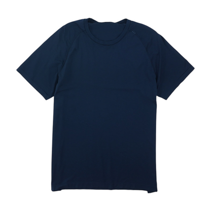 Navy Solid Active T-Shirt