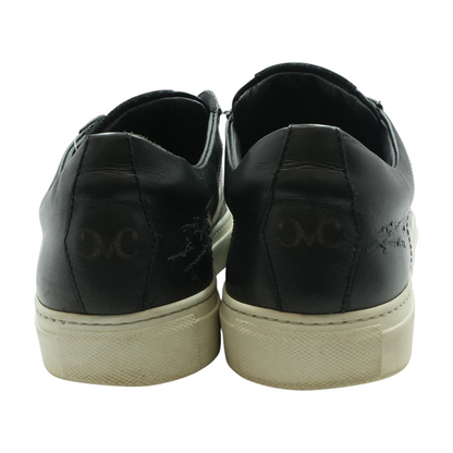 Gianni Black in Calfskin Leather Casual Shoes