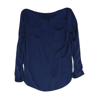 Navy Solid Button Down