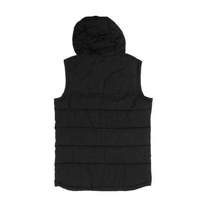 Black Solid Active Vest