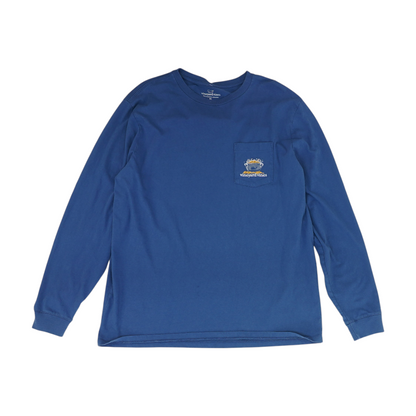 Blue Solid T-Shirt