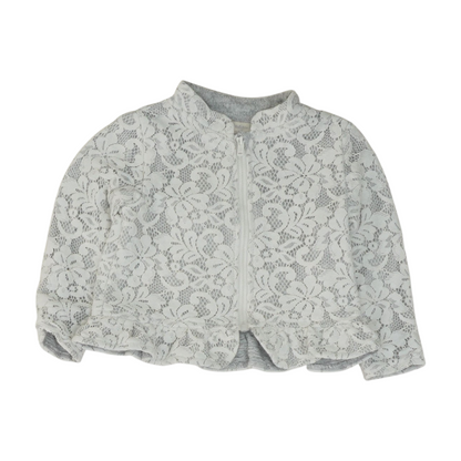 White Floral Jacket