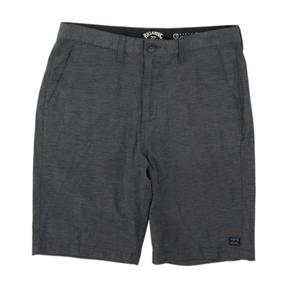 Charcoal Striped Active Shorts