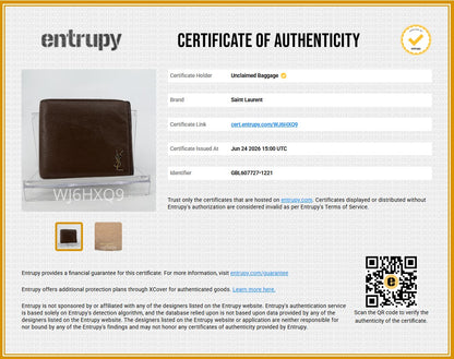 Cassandre Wallet in Toasted Brown Leather