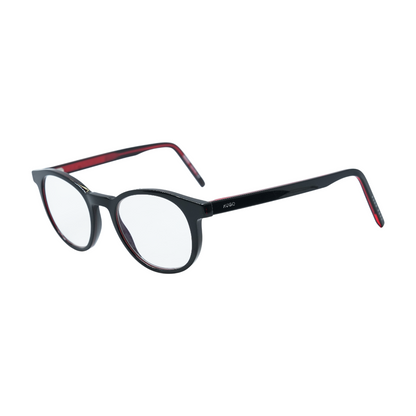 Black HG 06 Round Prescription Eyewear