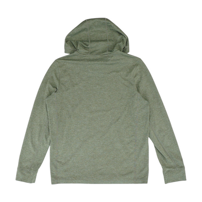 Olive Solid Hoodie Pullover
