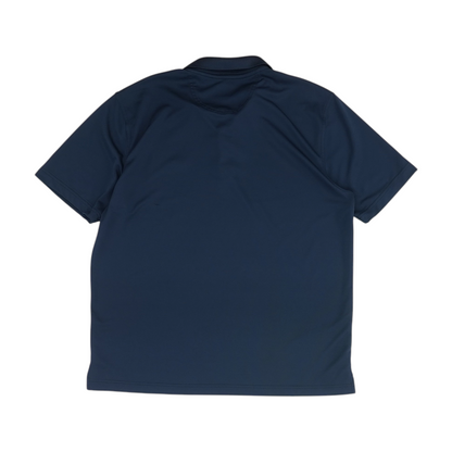 Navy Solid Short Sleeve Polo