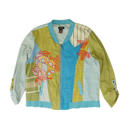 Blue Abstract Jacket