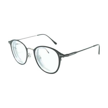Black Round Prescription Eyewear