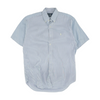 Blue Striped Short Sleeve Button Down