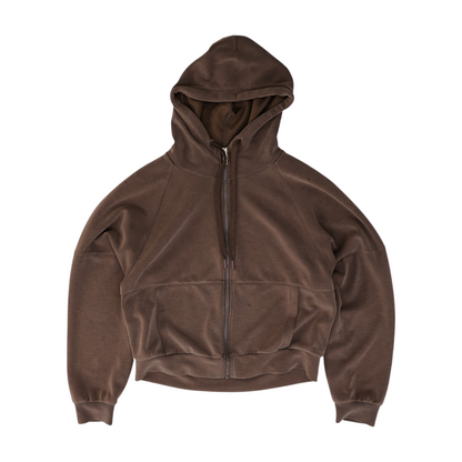 Brown Solid Jacket