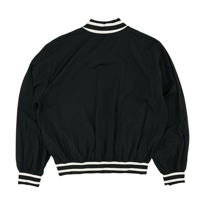 Black Solid Active Jacket