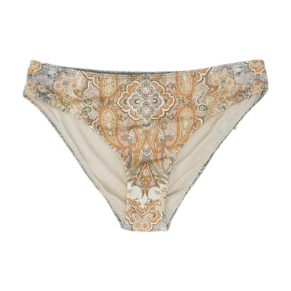 Green Paisley Swim Bottom